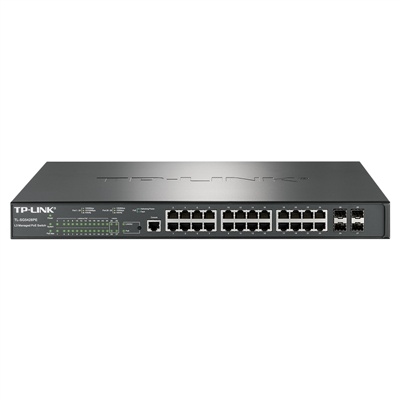 全千兆三层网管PoE交换机  TL-SG5428PE