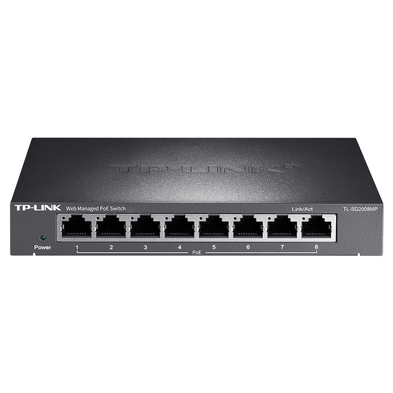 全千兆云管理PoE交换机  TL-SG2008MP