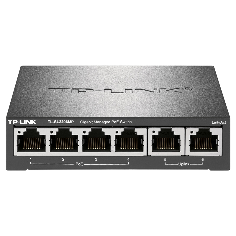 千兆上联云管理PoE交换机  TL-SL2206MP