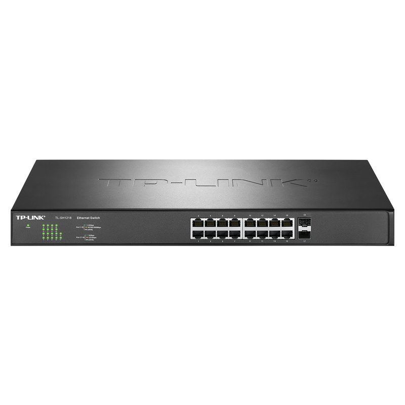 万兆上联以太网交换机TL-SH1218