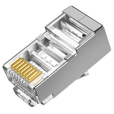 六类屏蔽网络水晶头（100个装）TL-EH621-100 