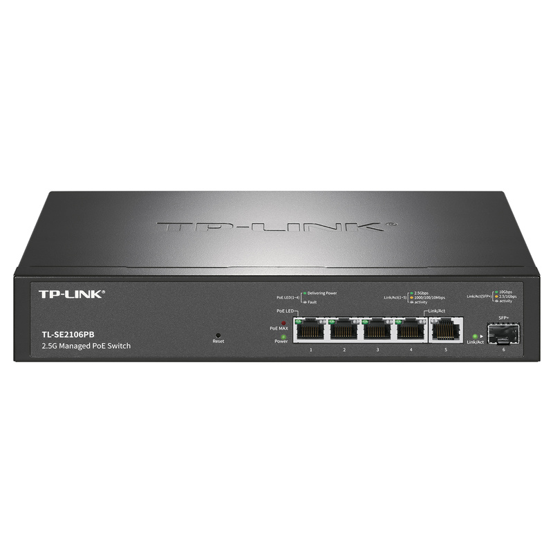 2.5G云管理PoE交换机TL-SE2106PB