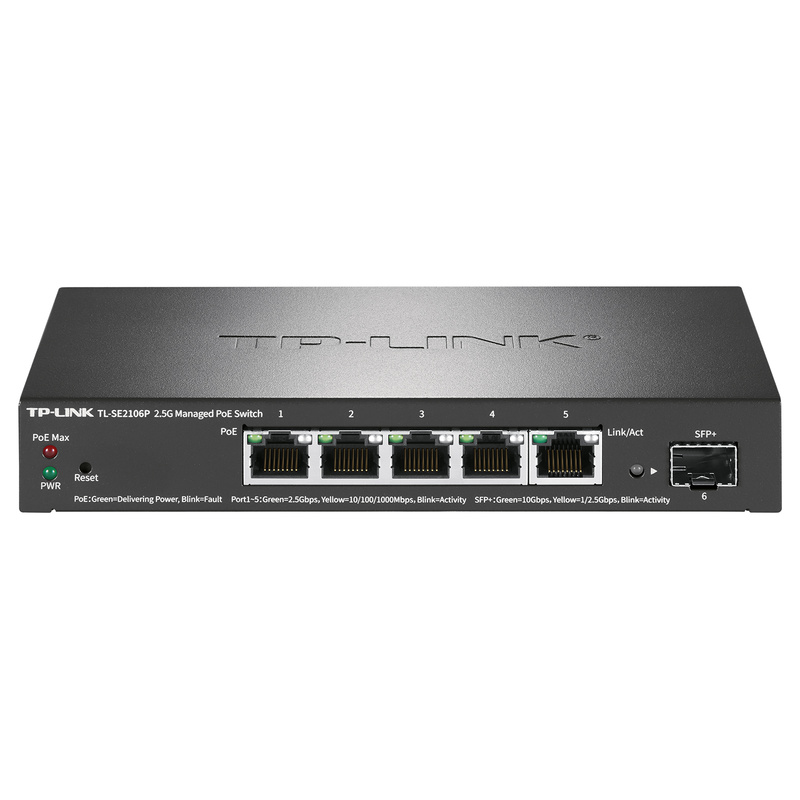 2.5G云管理PoE交换机TL-SE2106P
